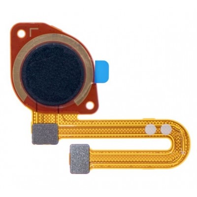 Fingerprint Sensor Flex Cable For Motorola Moto G30 Black By - Maxbhi Com