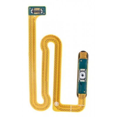 Fingerprint Sensor Flex Cable For Samsung Galaxy A12 Red By - Maxbhi Com