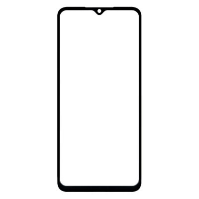 Replacement Front Glass For Xiaomi Redmi 10 Power Black By - Maxbhi Com