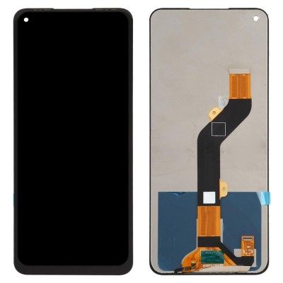 LCD with Touch Screen for Tecno Camon 17 Global CG6 Silver
