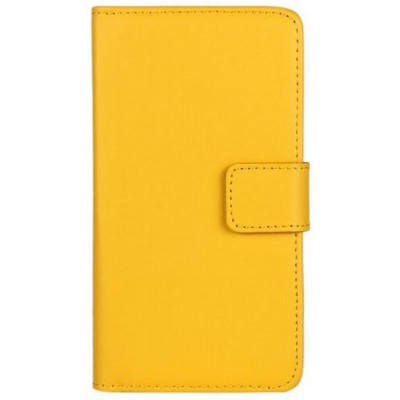 Flip Cover for IBerry Auxus Handy H01 - Yellow