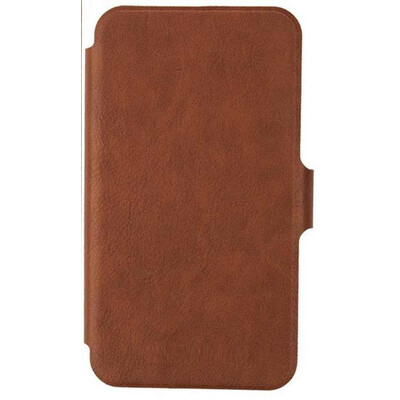 Flip Cover for Infinix Race Max Q X530 - Brown