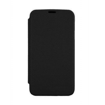 Flip Cover For Intex Aqua 5x Black By - Maxbhi Com