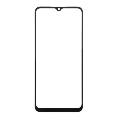 Replacement Front Glass For Xiaomi Poco C31 Black By - Maxbhi Com