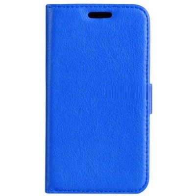 Flip Cover for Intex Aqua i4 Plus - Blue