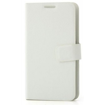 Flip Cover for Intex Aqua N8 - White