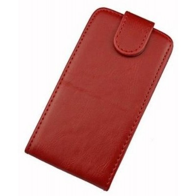 Flip Cover for Intex Aqua T5 - Red