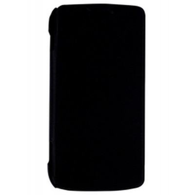 Flip Cover for Intex Aqua Wonder - Black