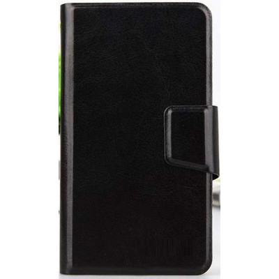 Flip Cover for Intex Cloud Y1 - Black