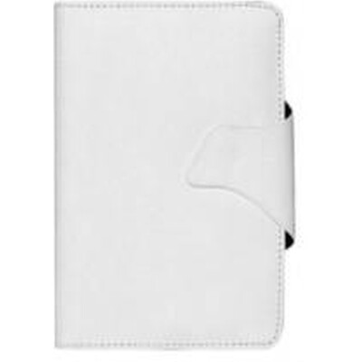 Flip Cover for Intex i-Buddy 7.2 - White