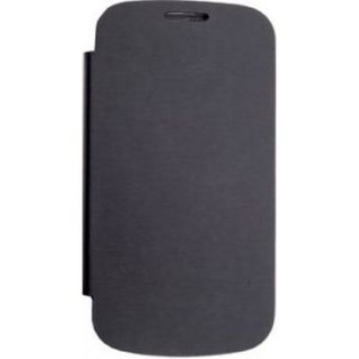 Flip Cover for Karbonn A9 - Black