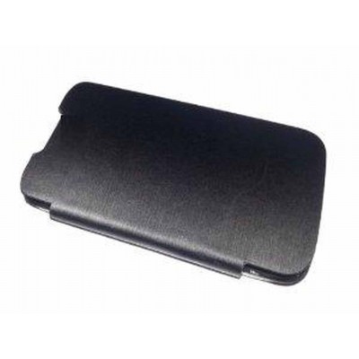 Flip Cover for Lava 3G 402+ - Black