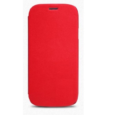 Flip Cover for Lava 3G 402+ - Red