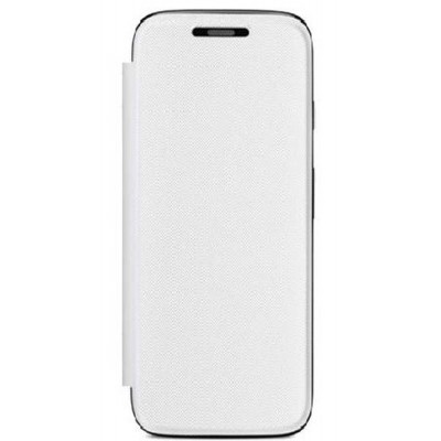 Flip Cover for Lava 3G 402+ - White