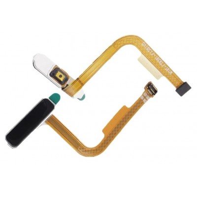 Fingerprint Sensor Flex Cable For Doogee S61 Pro White By - Maxbhi Com