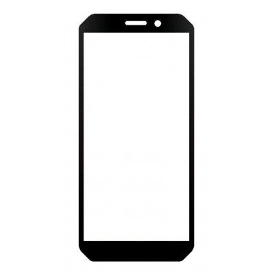Replacement Front Glass For Doogee S61 Pro White By - Maxbhi Com