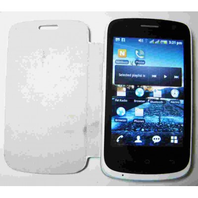 Flip Cover for Karbonn A1 - White