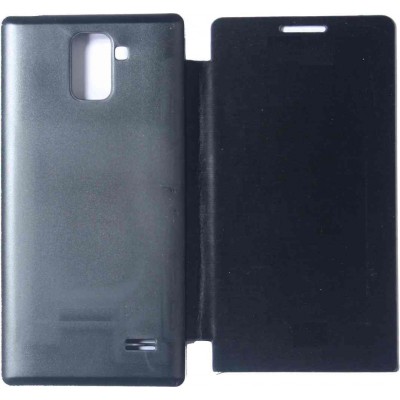 Flip Cover for Karbonn A6 Turbo - Black