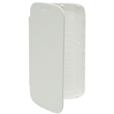 Flip Cover for Karbonn A7 Plus - Ivory White