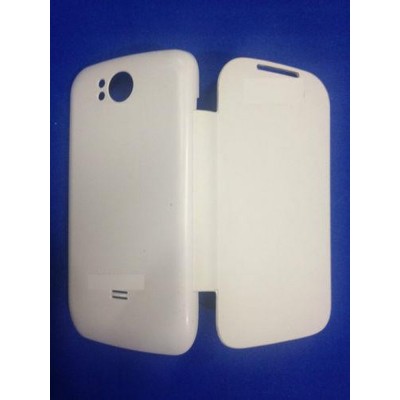 Flip Cover for Karbonn A7 - White