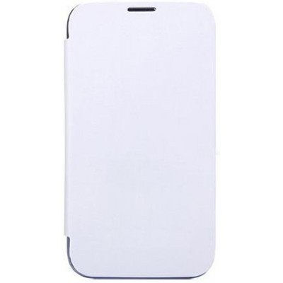 Flip Cover for Karbonn A8 Star - White