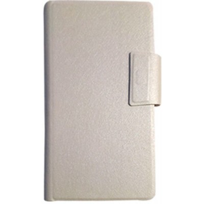 Flip Cover for Karbonn Opium N7 - White
