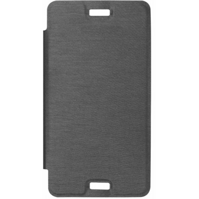Flip Cover for Lava Iris 360 Music - Black