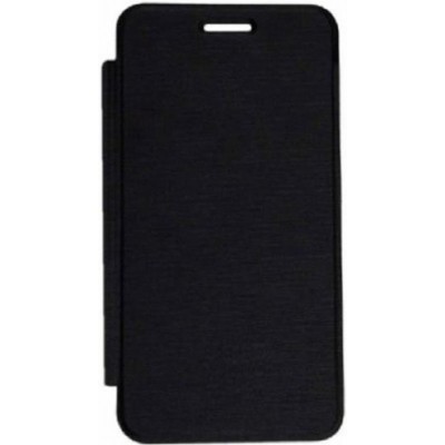 Flip Cover for Lava C81 - Black