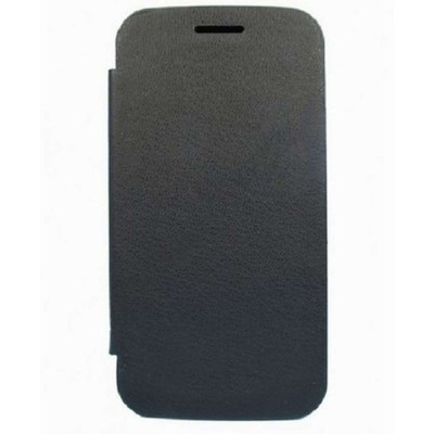 Flip Cover for Lava Discover 136 - Black
