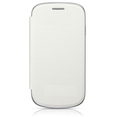 Flip Cover for Lava Discover 136 - White