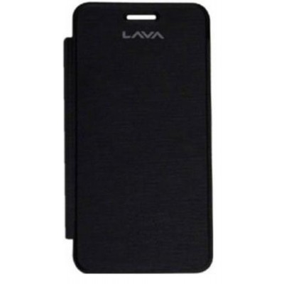 Flip Cover for Lava Iris 349i - Black