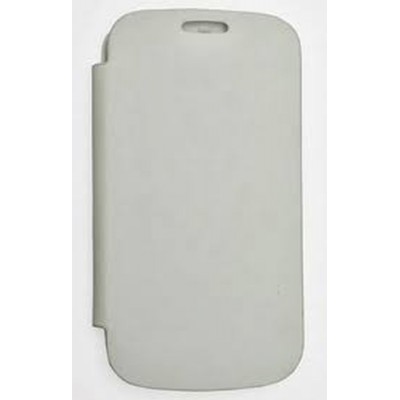 Flip Cover for Lava Iris 351 - White