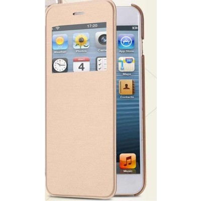 Flip Cover for Lava Iris X1 Grand - Gold