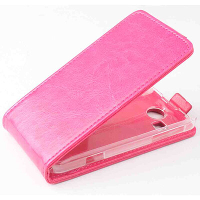 Flip Cover for Lenovo A789 - Pink