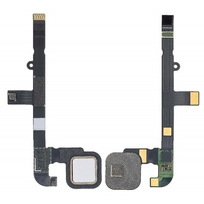 Home Button Complete For Moto Z Play 64gb Silver By - Maxbhi Com