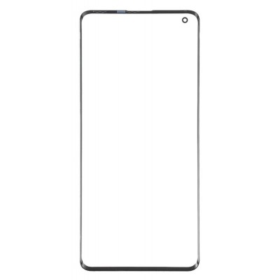 Replacement Front Glass For Oppo Find X2 Black By - Maxbhi Com