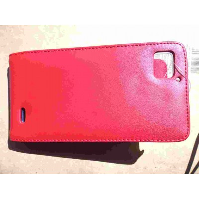 Flip Cover for Lenovo K860 - Red