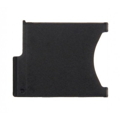 Sim Card Holder Tray For Sony Ericsson Xperia Z L36a C6606 Black - Maxbhi Com