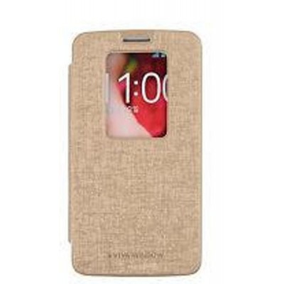 Flip Cover for LG G2 D800 - Gold