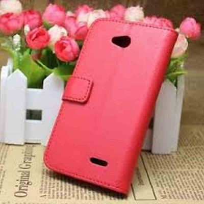 Flip Cover for LG L70 D320N - Red