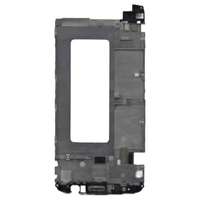 Lcd Frame Middle Chassis For Moto G5s Grey By - Maxbhi Com