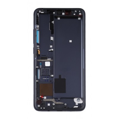 Lcd Frame Middle Chassis For Xiaomi Mi Note 10 Pro White By - Maxbhi Com