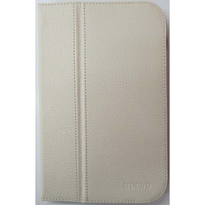 Flip Cover for Lenovo IdeaTab A2107 8GB WiFi and 3G - White