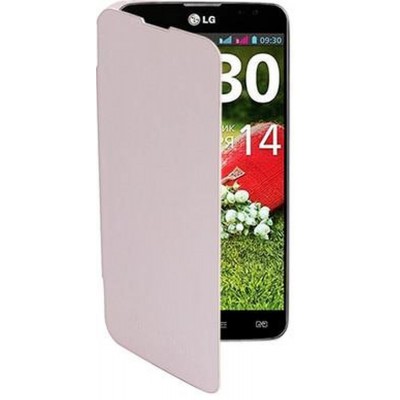 Flip Cover for LG Pro Lite Dual D686 - White