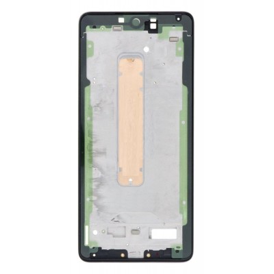 Lcd Frame Middle Chassis For Samsung Galaxy M52 5g Black By - Maxbhi Com