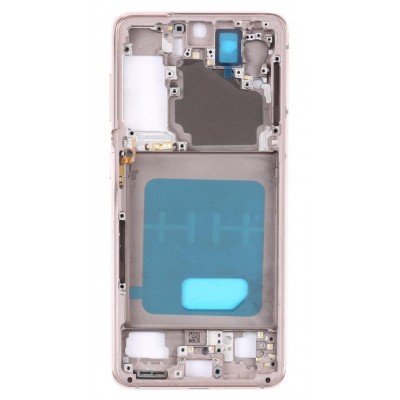 Lcd Frame Middle Chassis For Samsung Galaxy S21 5g Pink By - Maxbhi Com
