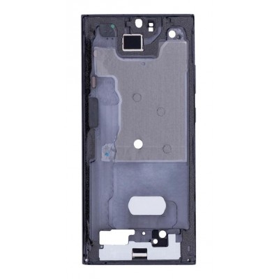 Lcd Frame Middle Chassis For Samsung Galaxy Note 20 Ultra 5g Black By - Maxbhi Com