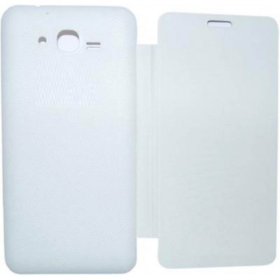 Flip Cover for Micromax A089 Bolt - White