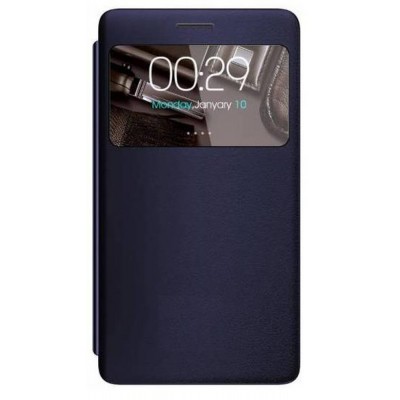 Flip Cover for Micromax A102 Canvas Doodle 3 - Blazing Blue