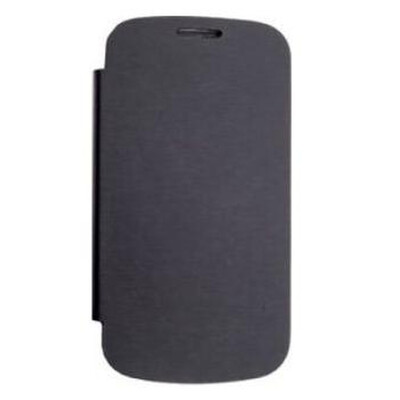 Flip Cover for Micromax A110Q Canvas 2 Plus - Black